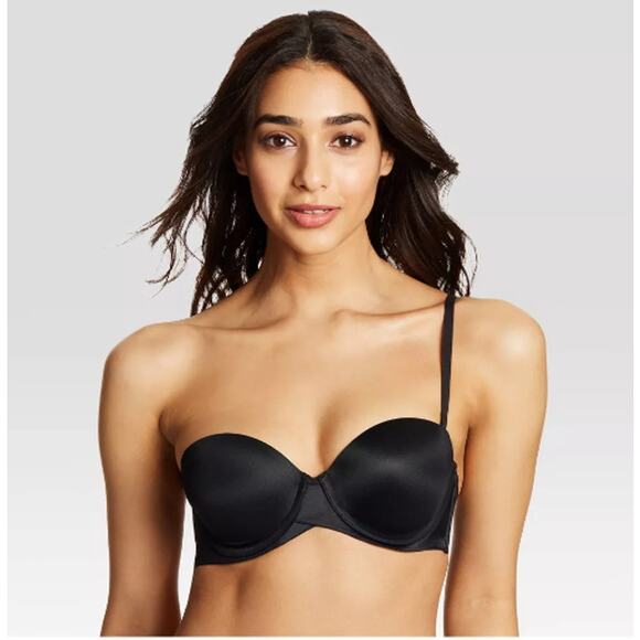 MAIDENFORM SELF EXPRESSIONS STAY PUT STRAPLESS SIZE 34C - Picture 9 of 9